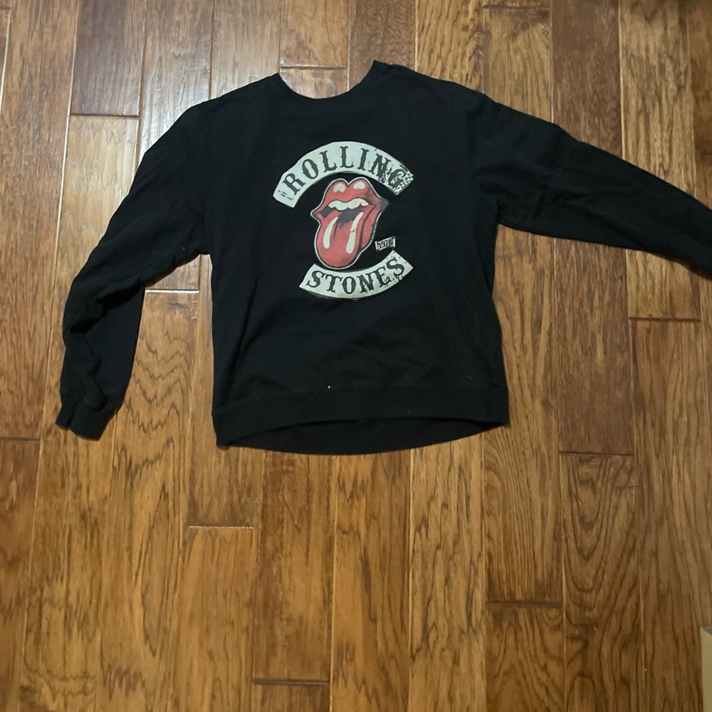 The Rolling Stones Black Cotton Blend Shirt